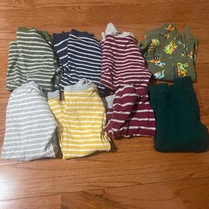 4T Toddler Pajama Tops BUNDLE
